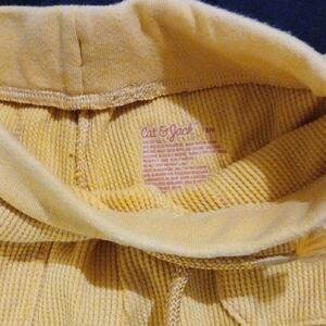 Cat & Jack Yellow Corduroy Pants